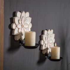 PRICES MAY VARY. 【Distressed Candle Sconces】Farmhouse Wall Candle Sconces set of two candle holders measures 6.1" x 1.2" x 5.7" and the candle tray is 4.7" in diameter. This vintage candle holder stand features antique log carvings and a distressed finish for a shabby chic look. 【Premium Material】Made of 90% wood and 10% metal, handcrafted with exquisite distressed craftsmanship. Use a handcrafted distressed finish so each rustic wall sconce looks slightly different. 【Multiple Applications】Rusti Rustic Wall Candle Holders, Spiritual Room, Candle Holder Wall, Wall Mounted Candle Holders, Candle Holders Wall Decor, Rustic Candle, Wall Candle, Standing Candle Holders, Candle Wall