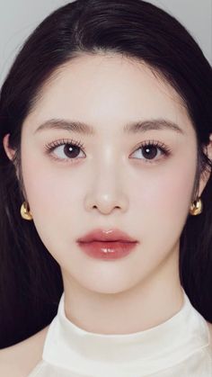 Korean Ladylike Makeup Look, Korean Ladylike Makeup, Ethereal Makeup, Wedding Makeup Looks, Cute Makeup Looks, Asian Eye Makeup