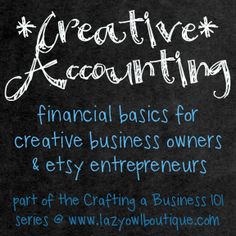 a chalkboard with writing on it that says creative business