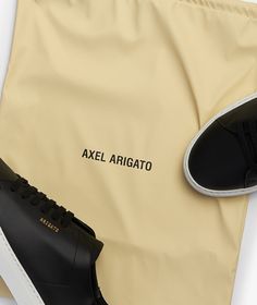 The CLEAN 90 SNEAKER  item  from the brand   AXEL ARIGATO  which is part of the FA2023  campaign , has arrived || is now available at . Axel Arigato Clean 90, Sneakers Noir, Axel Arigato, Low Sneakers, Sneakers Black, Baskets, Converse, Adidas, Sneakers