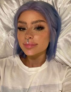 Cute Makeup Looks, Hair Inspiration Color, Hair Inspo Color, Hair Colour, Pretty Makeup, Cute Makeup, Aesthetic Hair, Hair Colors, Makeup Inspo