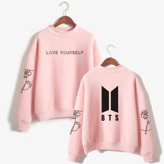 Bts Love Yourself Kpop Women Turtleneck Hoodies Sweatshirts Hoodies Streetwear Hip Hop Bangtan Boys Jimin ClothesBts Love Yourself Kpop Women Turtleneck Hoodies Sweatshirts Hoodies Streetwear Hip Hop Bangtan Boys Jimin Clothes   This model reduces inventory waste and allows customers to create personalized designs. These t-shirts are made from high-quality materials and come in a range of sizes and colors, making them versatile for any occasion. Love Yourself Album, Pink Sweatshirts, Áo Blu, Bts Hoodie, Bts Clothing, Bts 2018, Mock Neck Sweatshirt, Oversized Turtleneck, Turtleneck Sweatshirt