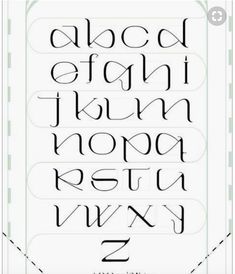 the upper and lower case of an alphabet