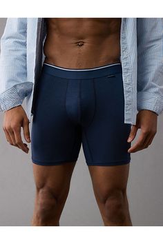 Ultra soft modal jersey blend/Added stretch for all-day comfort/Soft anti-roll waistband/No fly/Comfortable and supportive contoured pouch Ideal Male Body, Male Body, Boxer Briefs, Women's Jeans, American Eagle Outfitters, American Eagle, Women Jeans, Pouch, Quick Saves