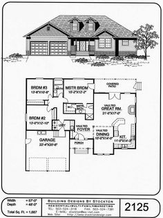 the floor plan for this house is shown