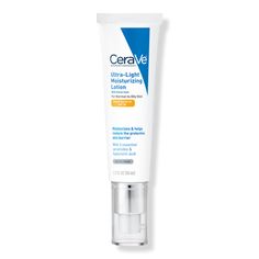 Free Shipping at $35. Shop Ultra-Light Moisturizing Lotion with SPF 30 for Balanced to Oily Skin CeraVe Homemade Face Lotion, Cera Ve, Moisturizer For Combination Skin, Drugstore Moisturizer, Lotion With Spf, Sunscreen For Sensitive Skin, Moisturizer For Oily Skin, Moisturizing Lotion, Oily Skin Care