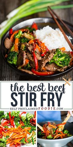 the best beef stir fry with broccoli and carrots