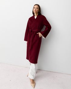 THE MODERN COAT - BURGUNDY
    
    
    
      – THE CURATED Kelly Rutherford, Staple Tops, Inner Mongolia, Capsule Outfits, Elegant Look, Mongolia, Dress Accessories, Outerwear Jackets, Blazer Jacket