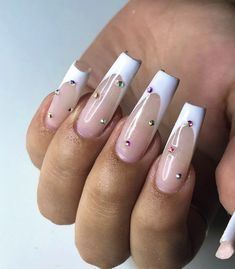 Aesthetic Collage, Golden Color, White Nails, Nail Care, Nail Art, Nails, White, Color, Nail Arts