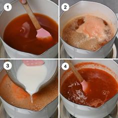 steps to make sauce in a pot