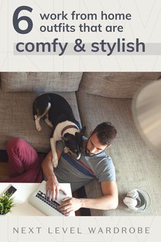 Working from home for the first time or a WFH veteran - we’ve all been trying to figure out what we should wear to maintain comfort but look (and feel) put together. Here are 6 brands I love for comfortable Work from Home Clothes for Men and Women. Work From Home Outfit Men, Work From Home Clothes, Mens Wardrobe Essentials