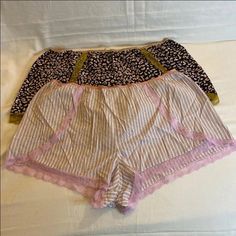 Victoria’s Secret Pajama Shorts New With Tags Victoria Secret Pajamas, Pajama Shorts, Victoria's Secret Pink, Secret Pink, Women's Intimates, Victoria’s Secret, Pink Black, Victoria's Secret, Pajamas