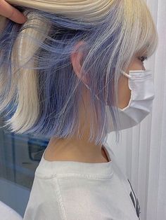 (paid link) Permanent Hair Colour: dissect & Buy Under Hair Color, Hidden Hair Color, Two Tone Hair, Hair Color Underneath, Tone Hair