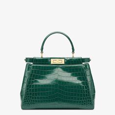 Most Expensive Handbags, Fendi Peekaboo Bag, Fendi Bag, Fendi Peekaboo, Expensive Handbags, Cheap Bags, Crocodile Leather, Harris Tweed, Timeless Handbag