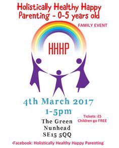 a flyer for the children's health happy parent day