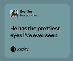 Ever Seen -Beabadoobe Beabadoobee Spotify Lyrics, Lyrics To Put In Bio, Lyrics Beabadoobee, Beabadoobee Spotify, Spotify Lyrics Love, Beabadoobee Lyrics, Cute Lyrics, Lyrics Spotify, Aesthetic Lyrics