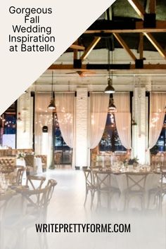 an image of a banquet hall with tables and chairs