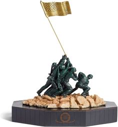 PRICES MAY VARY.  Dive deep into a pivotal moment in Marine Corps history with our meticulously crafted Iwo Jima statue. Iwo Jima stands as a testament to the unyielding spirit of the Marine Corps, having witnessed one of the most intense battles of World War II. The iconic photograph, "Raising the Flag on Iwo Jima," captured on February 23, 1945, by the legendary Joe Rosenthal, freezes in time the valor of five gallant Marines and a U.S. Navy corpsman as they hoist the American Flag on Mount Su Marine Corps Graduation, Boot Camp Graduation Gifts, Usmc Bootcamp, Usmc Gifts, Iwo Jima Memorial, Marine Corps Gift, Battle Of Iwo Jima, Navy Corpsman, Usmc Veteran