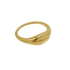 Add this Adornia 14k gold plated stainless steel signet ring to your classic look. Add this Adornia 14k gold plated stainless steel signet ring to your classic look.Click on this JEWELRY & WATCHES GUIDE to learn about fit, styles, materials and more! Does not tarnish or fade in color, water resistant Nickel free Metal: stainless steel Plating: 14k gold Width: 1 mm Finish: polished Size: 7. Color: Gold Tone. Gender: female. Age Group: adult. Stackable Rings, Signet Ring, Water Resistant, Jewelry Watches, Gold Bracelet, Gold Tones, Gold Plate, Jewelry Rings, Plating