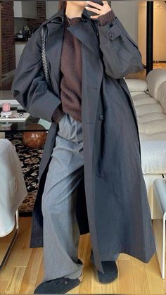 Trench Outfit, Trench Coat Outfit, Foto Ideas Instagram, Modest Fashion Outfits, Coat Outfits, 가을 패션, Winter Fashion Outfits, Fall Winter Outfits, Outfits Casuales