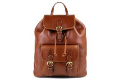 Handmade Leather Backpack | Frank Clegg Go Out