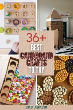 the best cardboard crafts for kids to try