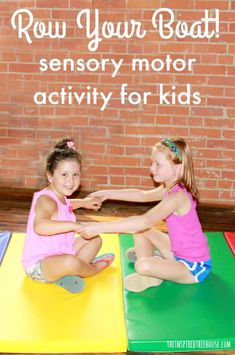 FUN SENSORY ACTIVITIES - ROW ROW ROW YOUR BOAT Pond Sensory Play, Pond Sensory, Fun Sensory Activities, Row Row Row Your Boat, Transportation Unit, Sensory Motor, Transportation Preschool, Row Row Your Boat, Preschool Music