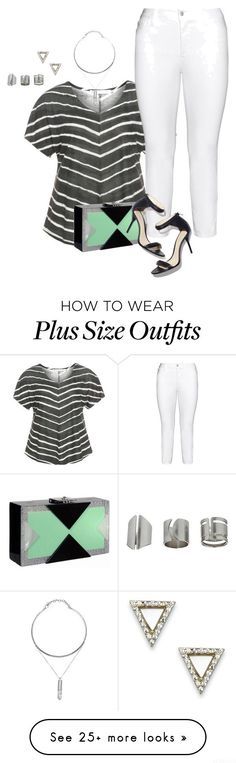 Plus Size | Plus Siz Summer Black And White, Plus Size Sets, Cute Plus Size Clothes, Plus Zise, Plus Size Summer Outfits, Plus Size Pajamas, Fall Fashion 2016, Full Figure Fashion, Black And White Style