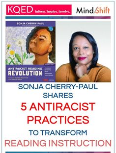 the front cover of an article about 5 antiracist practices to transform reading instruction