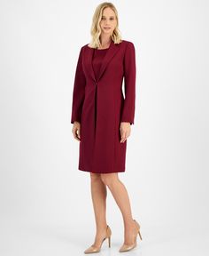 in stock Le Suit, Dress Suit, Dress Suits, Petite Size, Sheath Dress, Suits For Women, Bordeaux, Pick Up, In Store