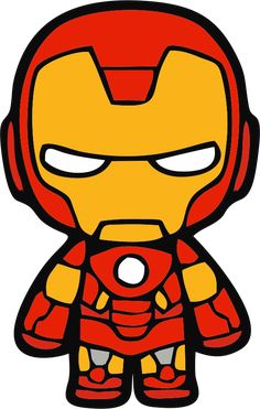 Marvel Iron Man Drawing, Super Hero Cartoon Drawing, Iron Man Cute Drawing, Iron Man Drawing Cartoon, Cute Marvel Drawings, Iron Man Gift Ideas, Ironman Cartoon, Iron Man Dibujo, Iron Man Chibi