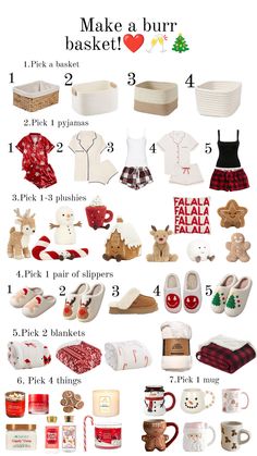 the instructions for how to make your own christmas gifts