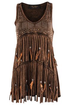 Feather Fringe, Fringe Coats, Silver Outfits, Western Top, Brown Fringe, Boots And Leggings, Rodeo Outfits, Western Chic, Native American Fashion