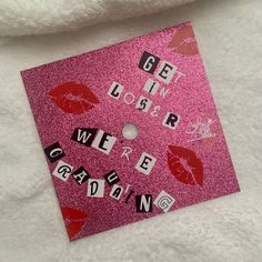 Get In Loser We're Graduating, Elle Woods Graduation Cap, Senior Caps, Birthday Party Planning Checklist, Diy Grad Cap, Vet Technician, Senior Szn