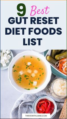 Inflamed Gut Diet, Gut Healing Cleanse, Easily Digestible Meals, Gut Reset Cleanse, Gut Cleansing Foods, Gut Reset Diet, Cortisol Diet, Heal Gut, Clean Drinks