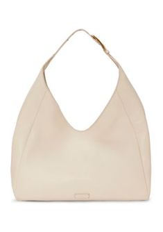 The Vince Camuto Marza Hobo Bag in pebbled leather makes a fashion statement with its secure magnetic closure and asymmetrical buckle accent at the top handle. Chic Rectangular Textured Leather Hobo Bag, Chic Hobo Bag With Magnetic Closure For Work, Chic Hobo Bag With Magnetic Closure For Office, Chic Office Hobo Bag With Magnetic Closure, Chic Hobo Bag With Gold-tone Hardware, Chic Structured Bag With Metal Hardware, Chic Structured Bags With Metal Hardware, Chic Rectangular Hobo Bag With Magnetic Closure, Chic Hobo Shoulder Bag With Magnetic Closure