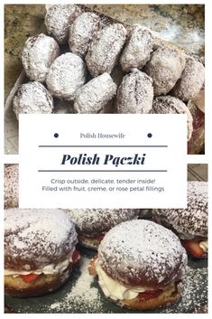 Polish Donut, Polish Food Recipes, Recipes For Easter, Polish Recipe, Polish Heritage