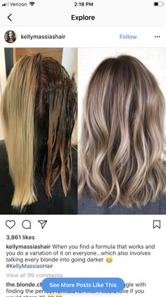 Short Hair Cut, Redken Hair Color, Hair Styles Easy, Blonde Hair Transformations, Redken Hair Products, Hair Toner, Hair Color Formulas, Makeover Before And After, Long To Short Hair