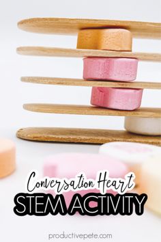 Stem Valentines, Steam Bins, Preschool Engineering, Stem Activity For Kids, Classroom Party Games, Heart Shaped Candy