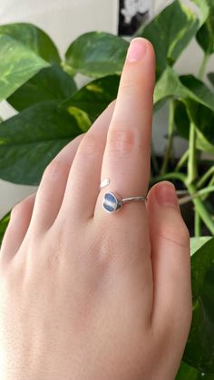 Handmade sterling silver Sea Pottery ring, made with recycled silver, and genuine Sea Pottery from around England.  This ring has one small piece of blue sea pottery, and is very dainty and elegant. The ring is also stackable, especially with the other rings i have listed! This ring is a perfect gift for special occasions, and for Sea pottery lovers!  The ring is adjustable and suited for small sizes.  All of the silver on the ring is 925 Sterling Silver, including the band! Feel free to message Tiny Blue Sterling Silver Jewelry, Sterling Silver Hypoallergenic Blue Rings, Minimalist Nickel-free Blue Ring, Minimalist Blue Hypoallergenic Rings, Pottery Ring, Silver Sea, Sea Pottery, Jewellery Gifts, Adjustable Jewelry