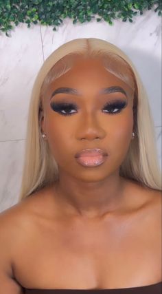 Black Makeup With Rhinestones, Soft Beat Makeup Black Women, Light Beat Makeup Black Women, Natural Beat Black Women, Natural Beat Makeup Black Women, Finger Waves Hairstyle, Soft Beat Makeup, Soft Glam Makeup Black Women, Makeup Looks For Black Women