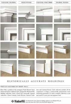 the instructions for how to install and paint moldings