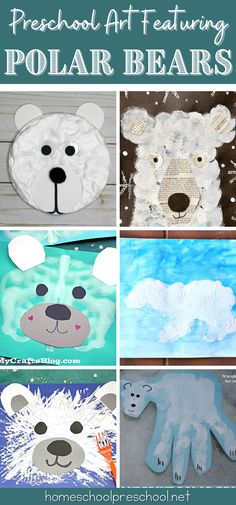 polar bear crafts for kids to make