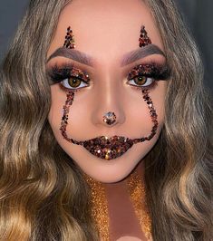 Maquillage Yeux Cut Crease, Make Up Halloween, Creepy Halloween Makeup, Halloween Beauty