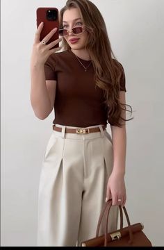 Basic Office Outfits Women, Old Money Fashion, Money Fashion, Everyday Fashion Outfits, Casual Day Outfits, Quick Outfits, Classy Work Outfits