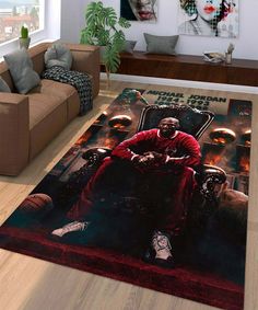 king michael jordan as nba player Living room carpet rugs Rugs Men, Luxurious Rugs, Door Kitchen, Room Shoes, Carpet Rugs, Sports Decorations, Back Door, Luxury Rug, Room Carpet