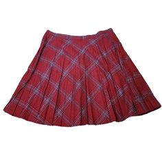 Vintage Plus Size Plaid ALine Pleated Skirt Womens Size 4X Red  No tags Size 4X Wool or Wool Blend Measurements: Waist: laying flat 23" Hips Free Length 28" Pre-owned No defects noted Features: * ALine Pleated Skirt * Spring, Summer, Winter, Fall Size: Womens 4X Condition: Pre-Owned Like New Vintage Plus Size, Red Plaid, Pleated Skirt, Favorite Outfit, Wool Blend, Art Collection, Womens Skirt, A Line, Bathing Beauties