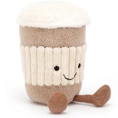 Jellycat PLUSH Amuseables Coffee-To-Go Plush Jellycat Toys, Coffee To Go, Soft Teddy Bear, Teddy Bear Stuffed Animal, Perfect Partner, Activity Toys, Soft Toy