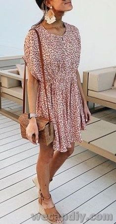 Ladies Summer Dresses, Teacher Clothing, Women Summer Dresses, Look Boho Chic, Trendy Dresses Summer, Dress Office, Spring Clothing, Beach Mini Dress, Dresses Summer