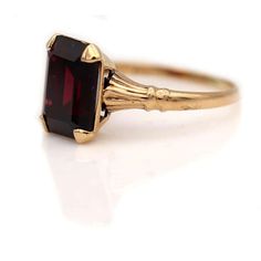 Vintage Genuine Garnet Rings 14k Gold Plated, Natural Garnet Ring Gift For Woman | eBay Garnet Ring Gold, Frame Ring, Garnet Engagement Ring, Garnet Jewelry, Gift For Woman, Garnet Ring, Jewelry Lookbook, Garnet Rings, Dream Jewelry